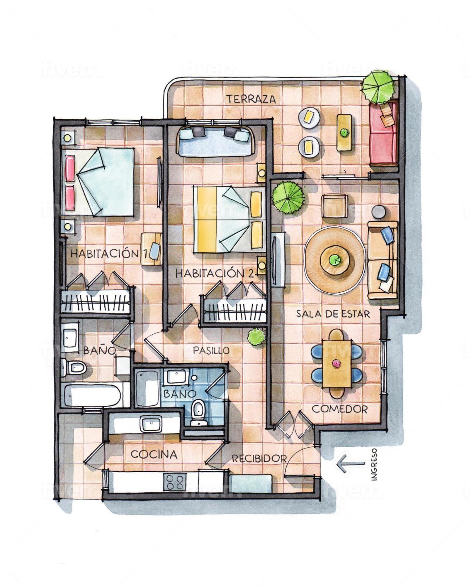 Beach Paradise Flat In Denia Centre W/ Large Pool Экстерьер фото